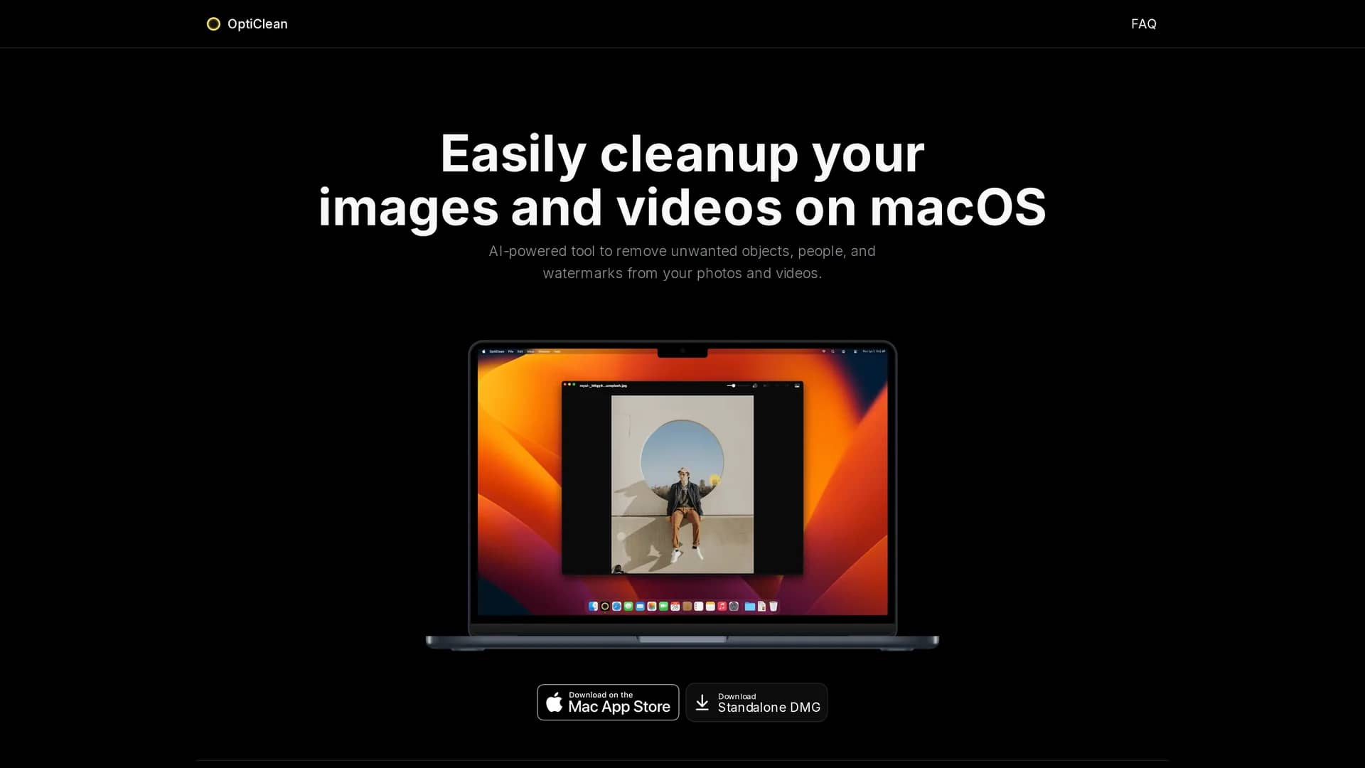 opticlean homepage