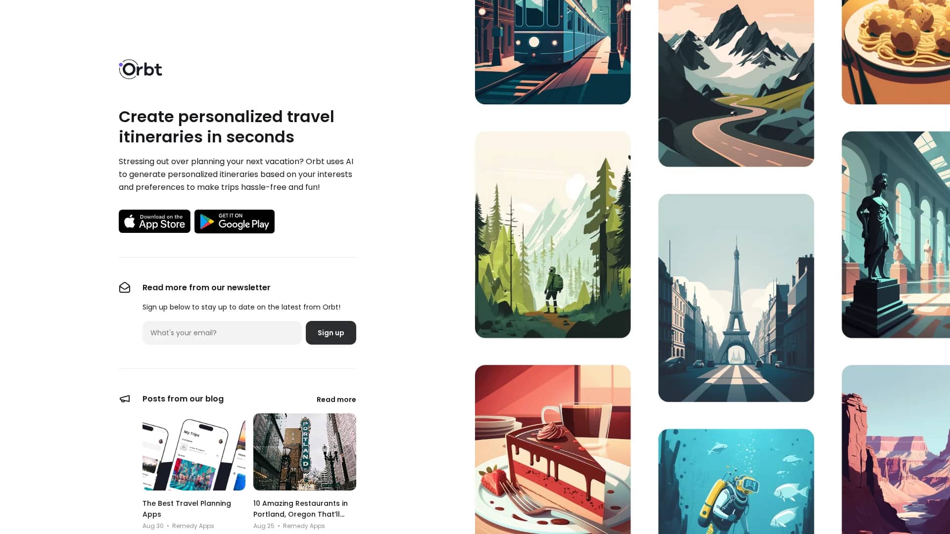 orbt homepage