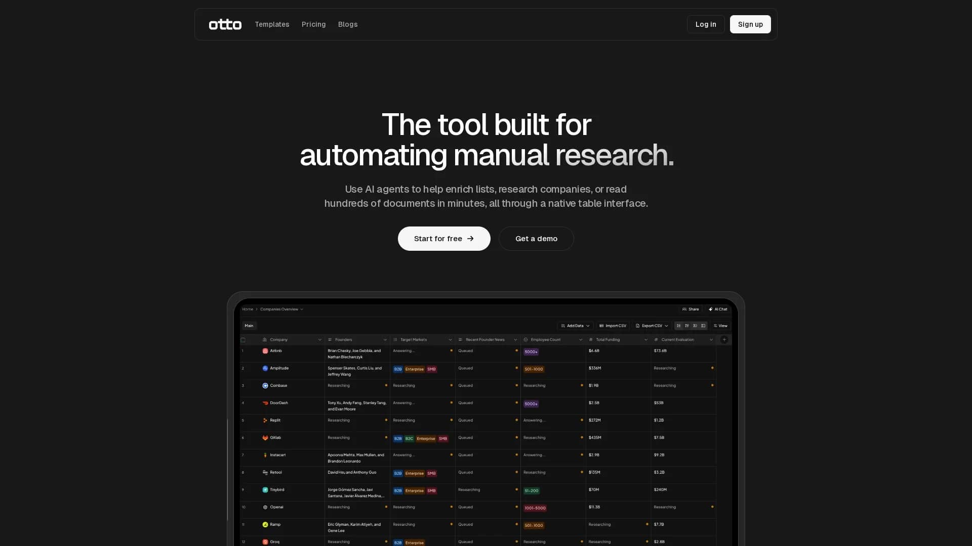 ottogrid homepage