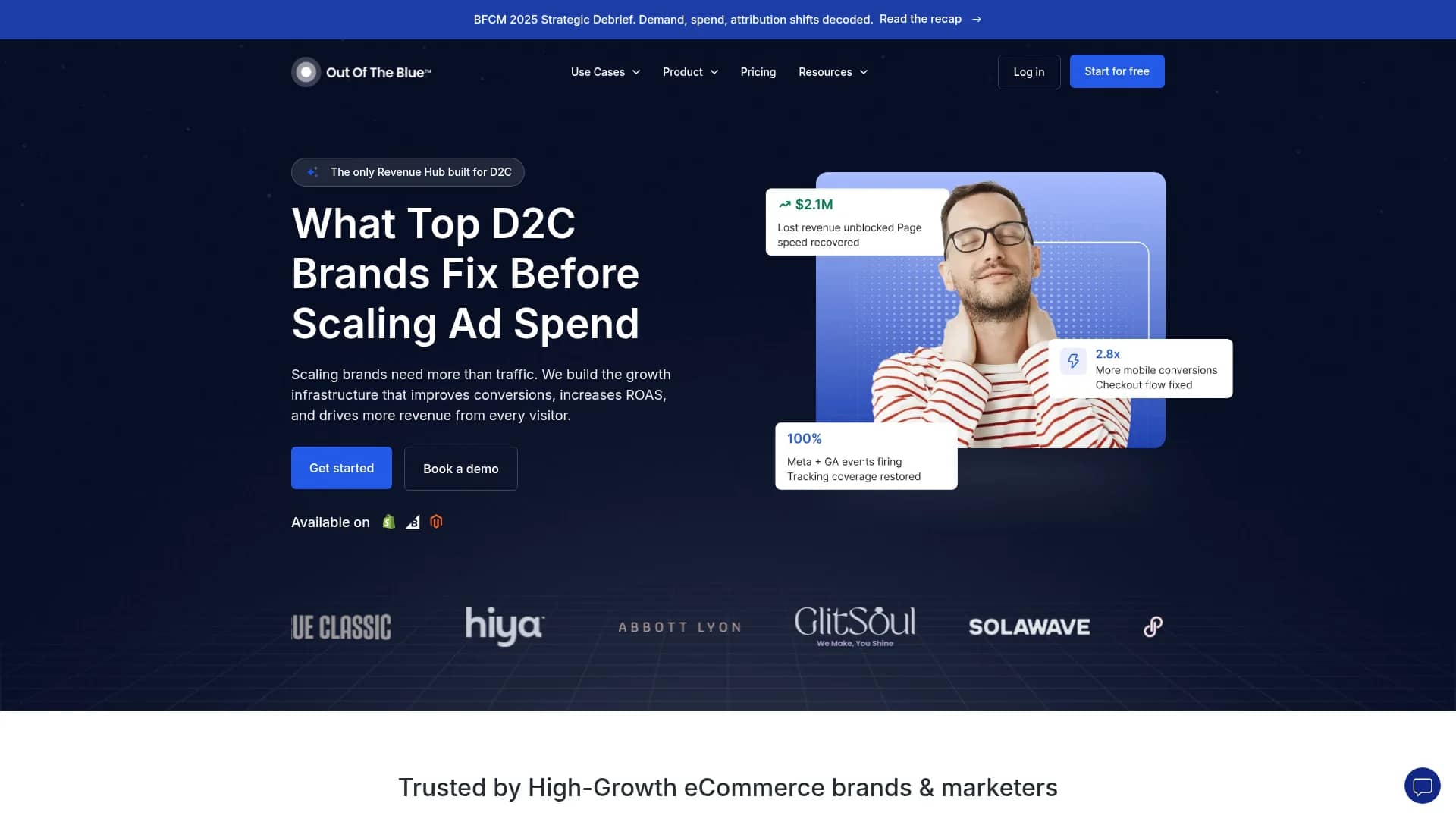 out-of-the-blue homepage