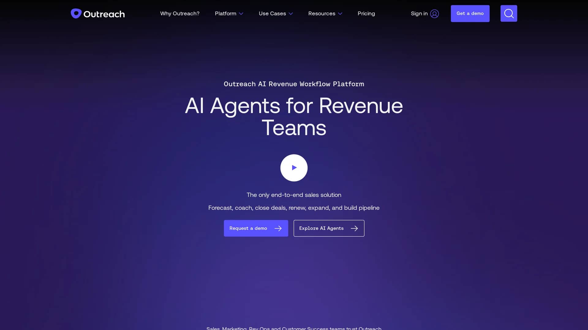 outreach homepage