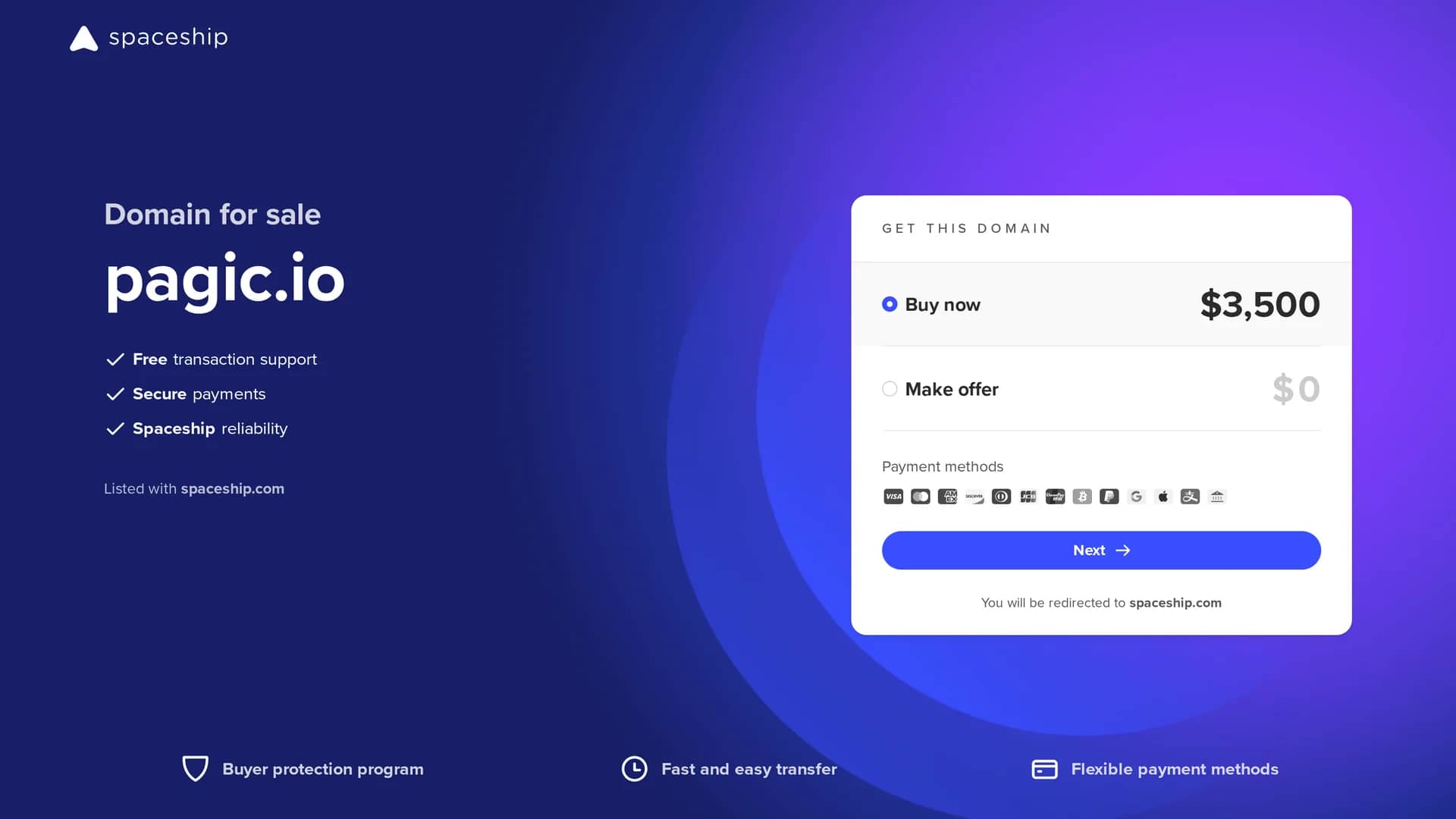 pagic homepage
