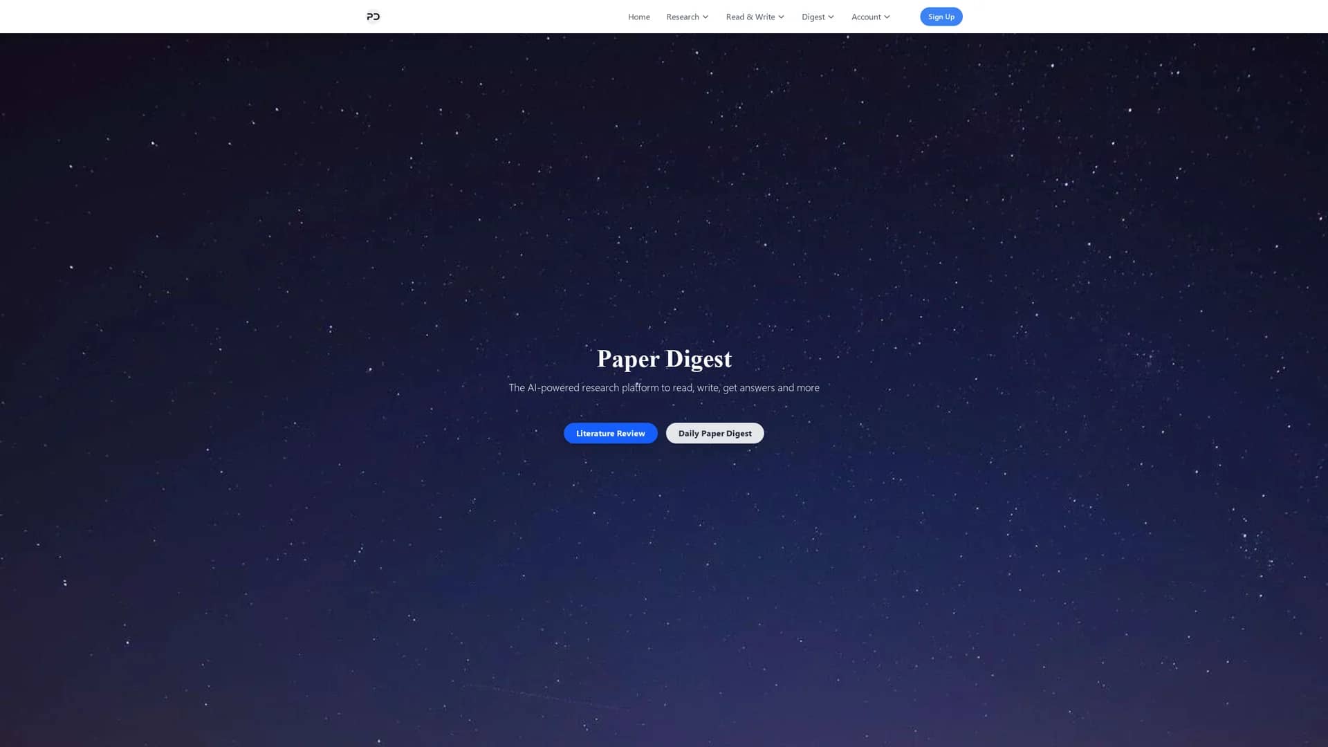 paper-digest homepage