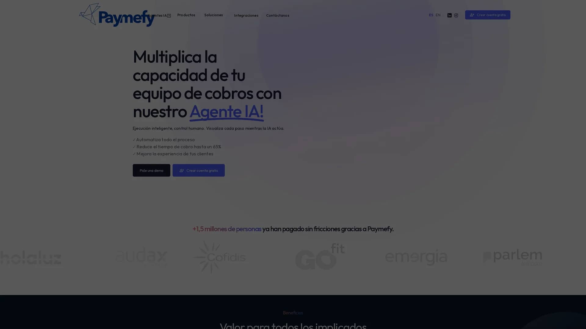 paymefy homepage