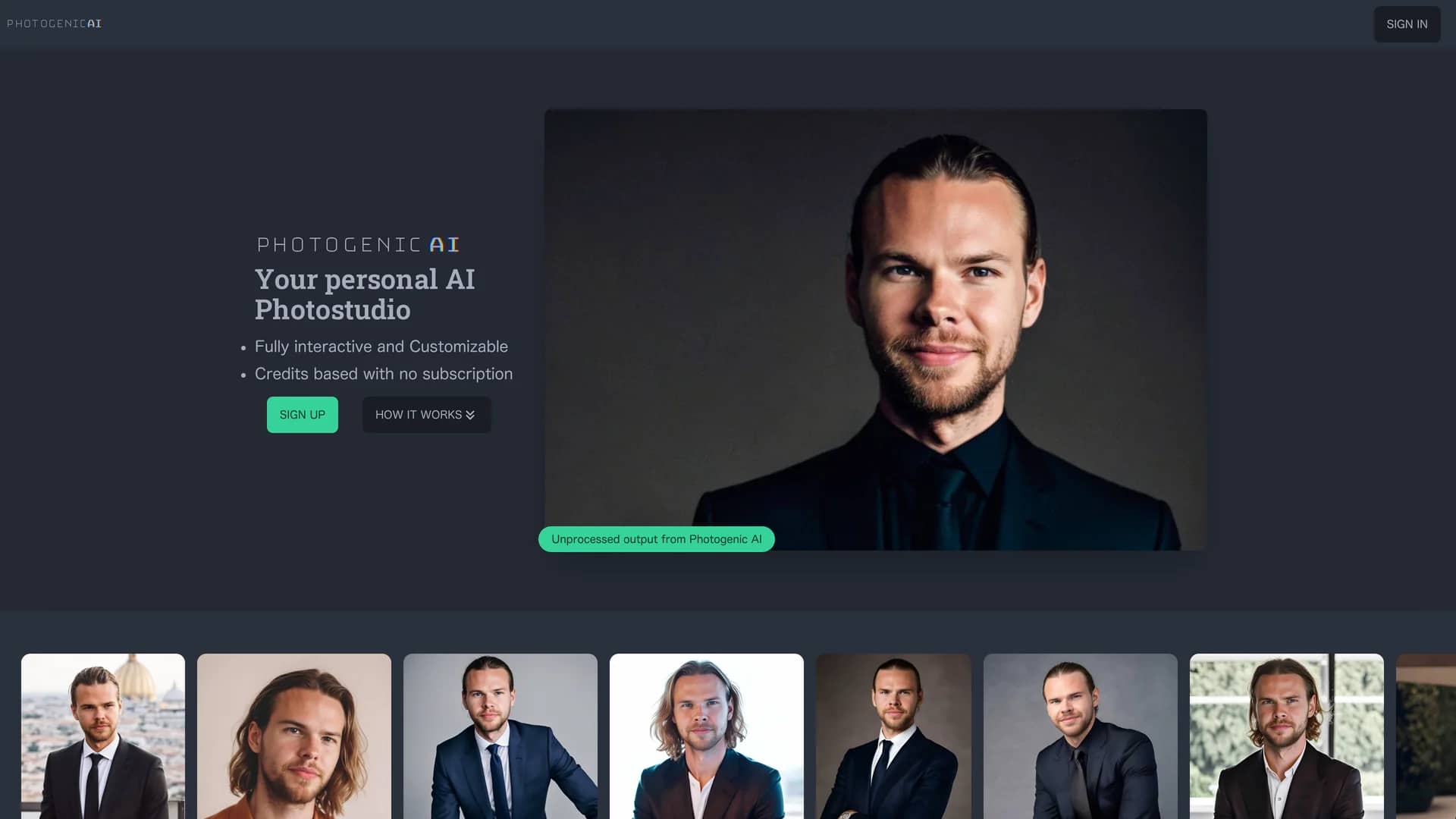 photogenicai homepage