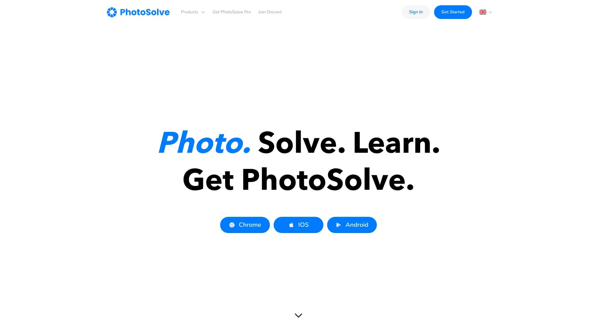 photosolve homepage