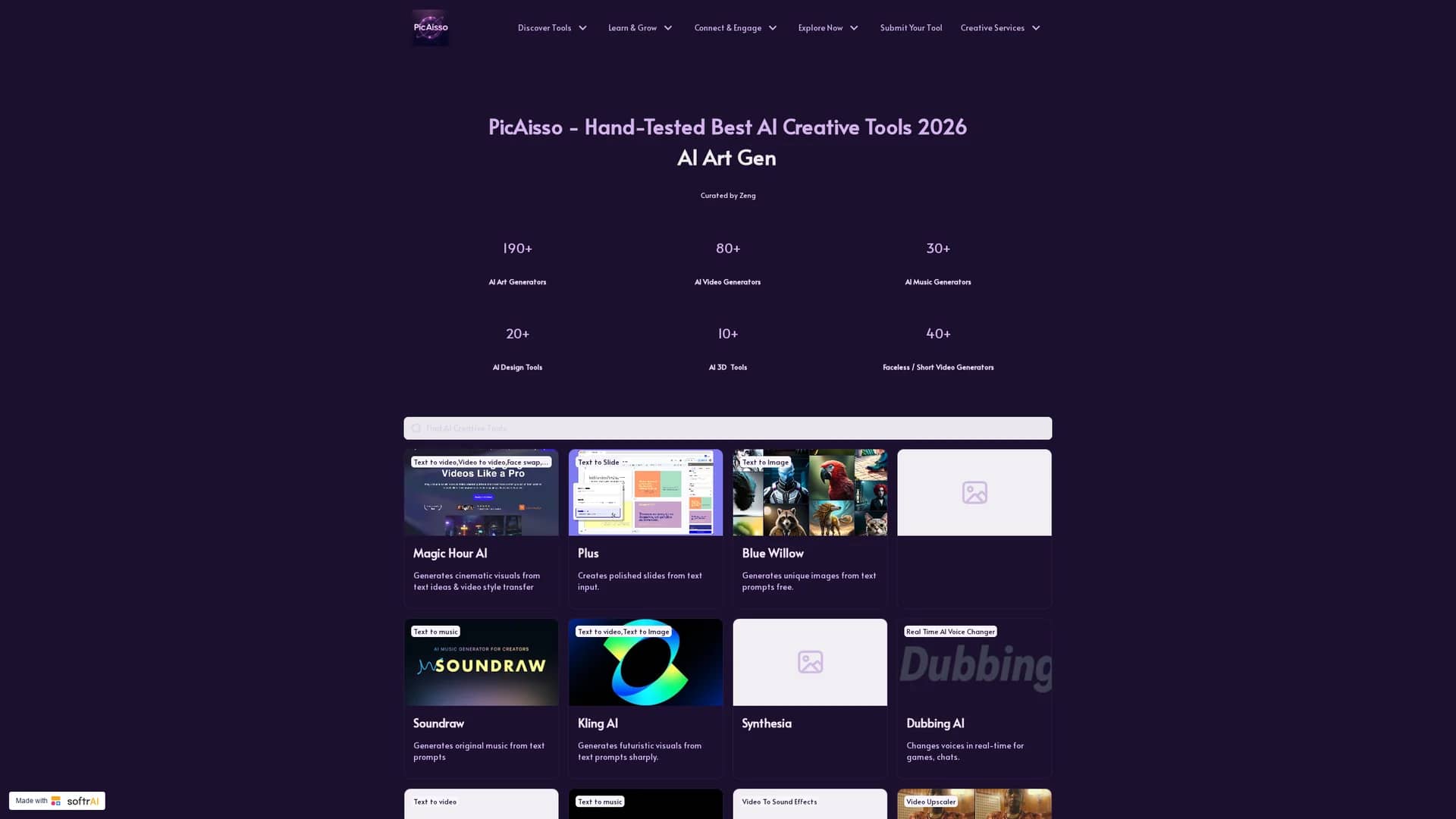 picaisso homepage