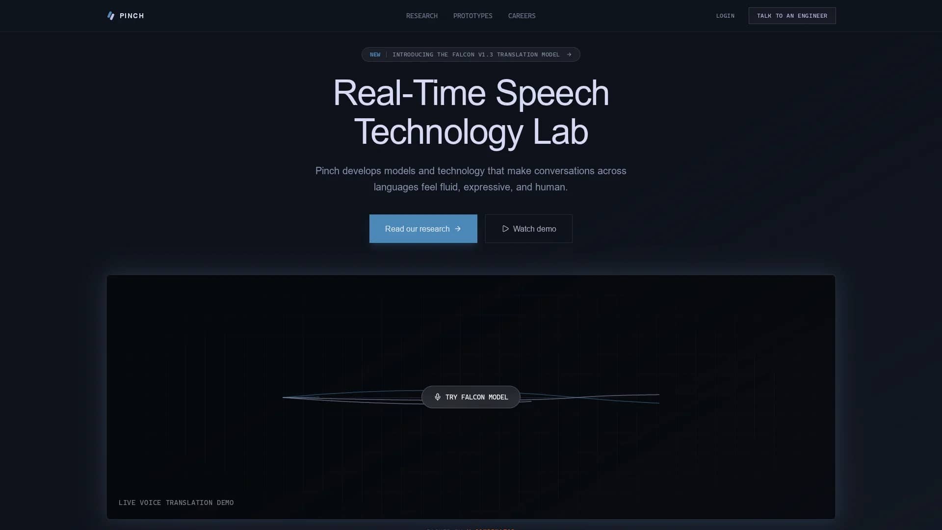 pinch homepage
