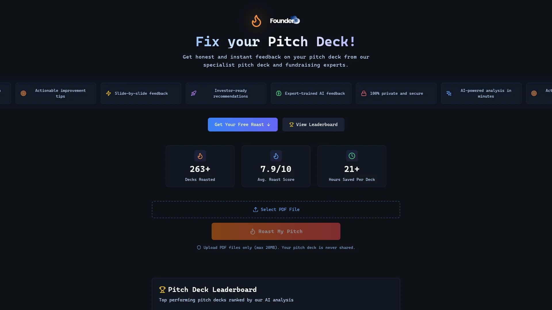 pitch-roasters homepage