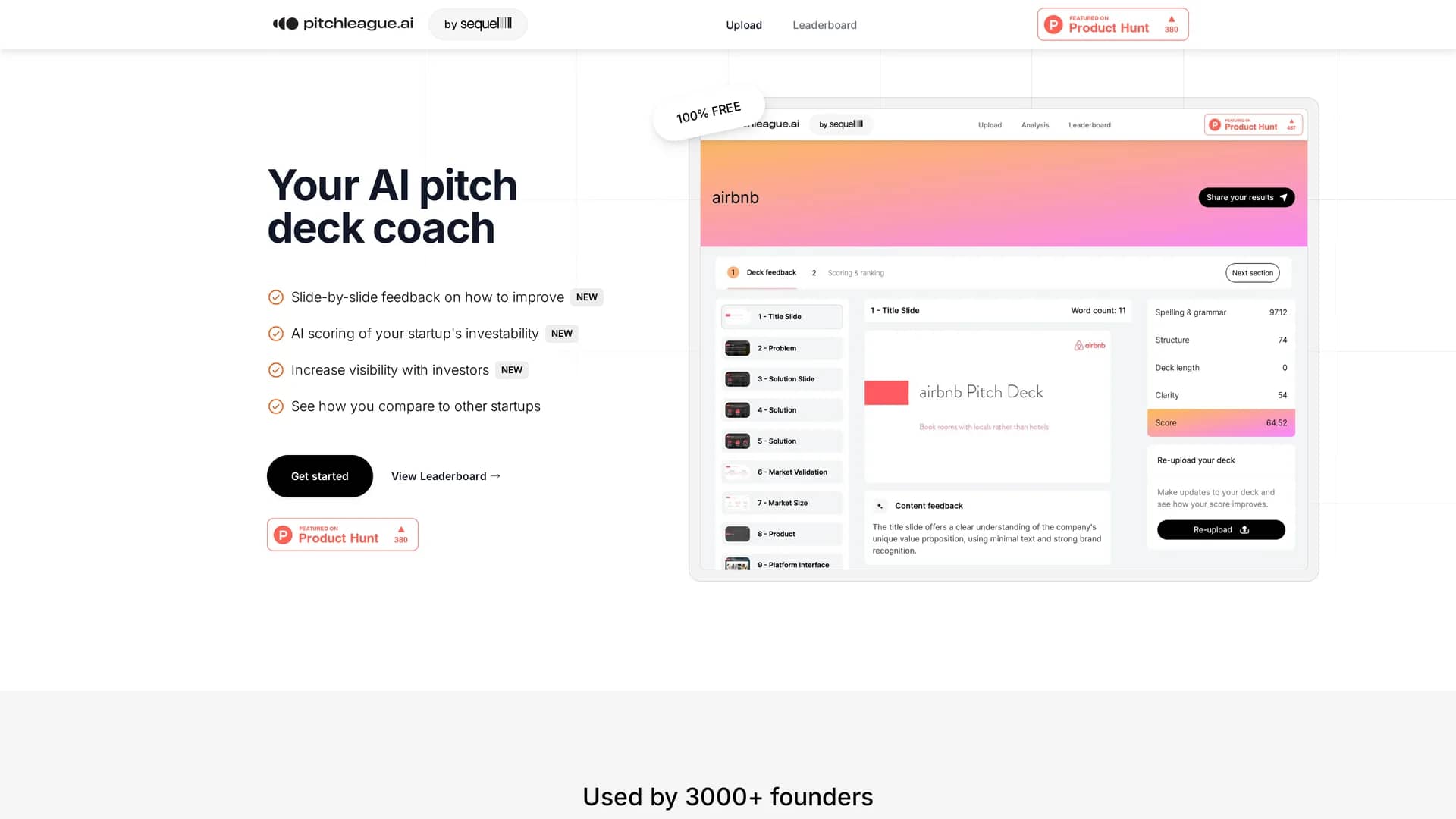 pitchleague homepage