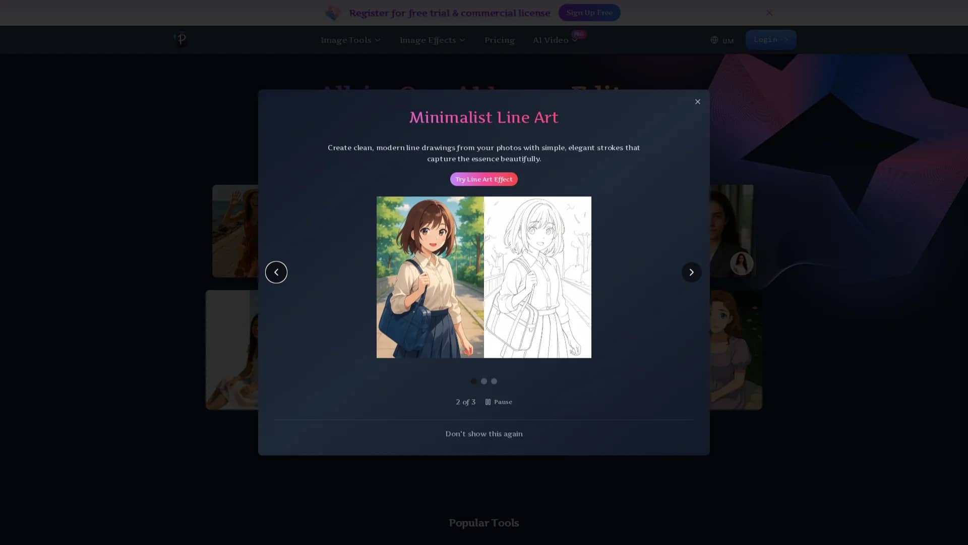 pixfy-ai homepage