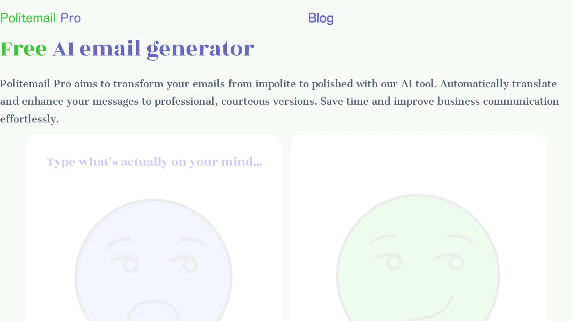 politemail-pro homepage