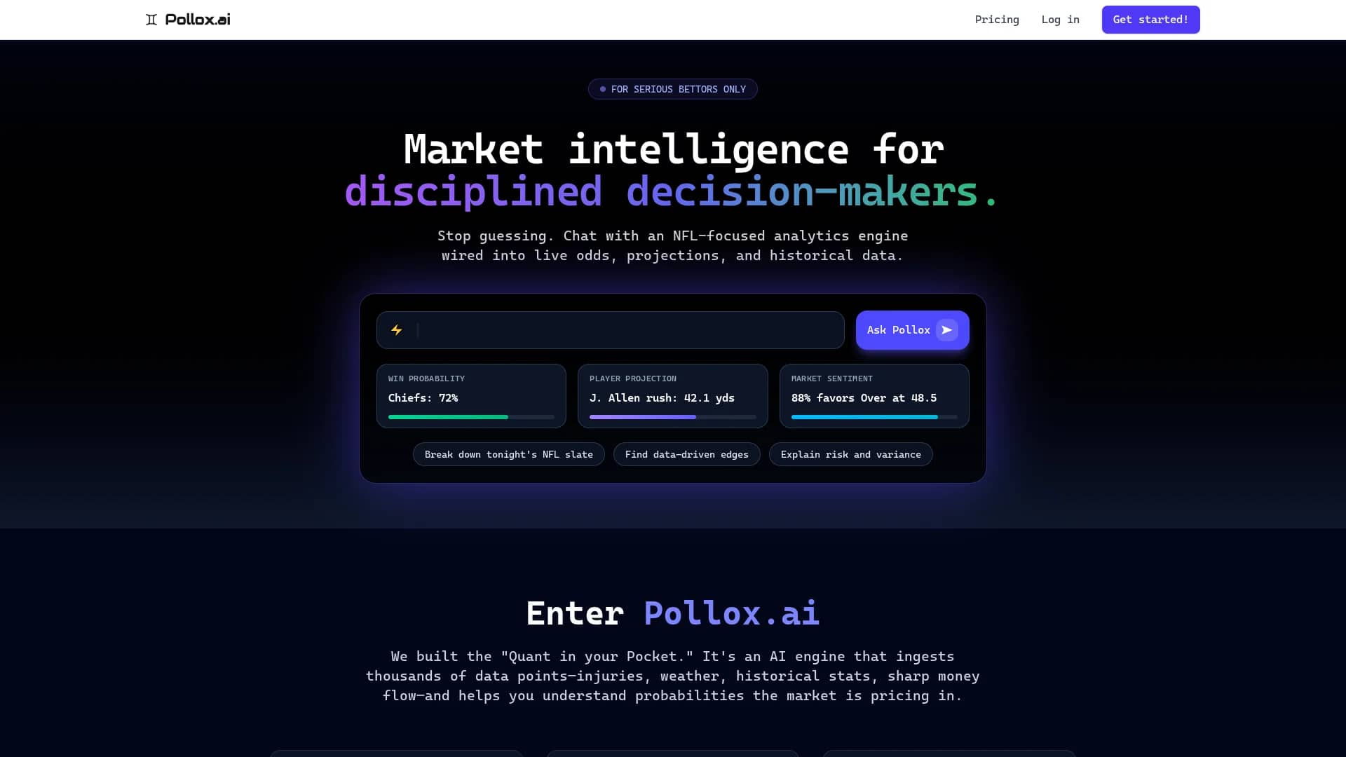 pollox-ai homepage