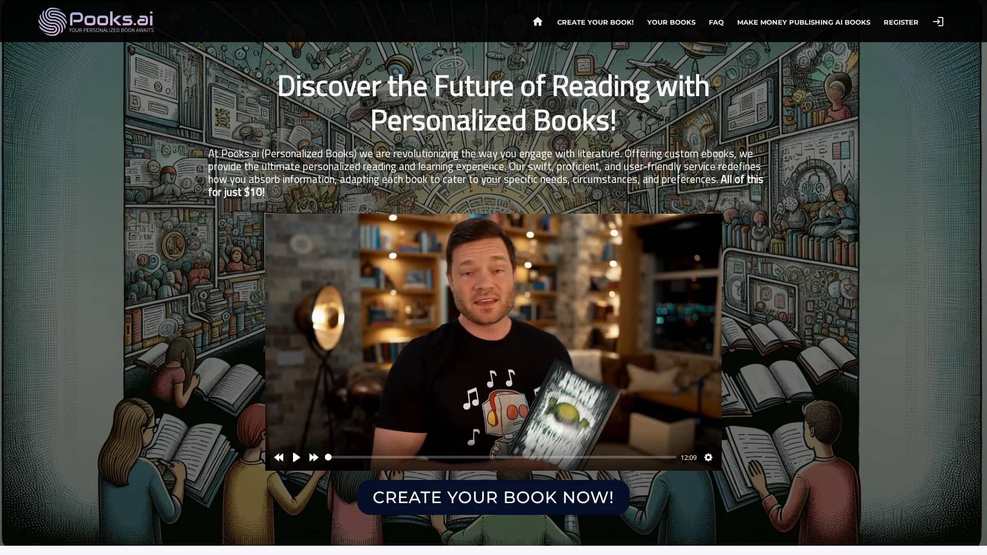 pooks homepage