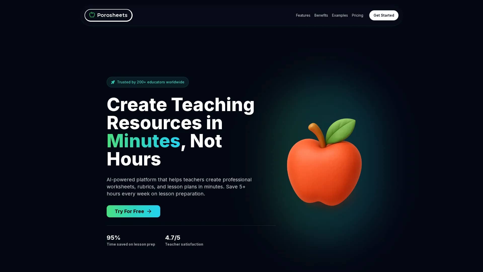 porosheets homepage