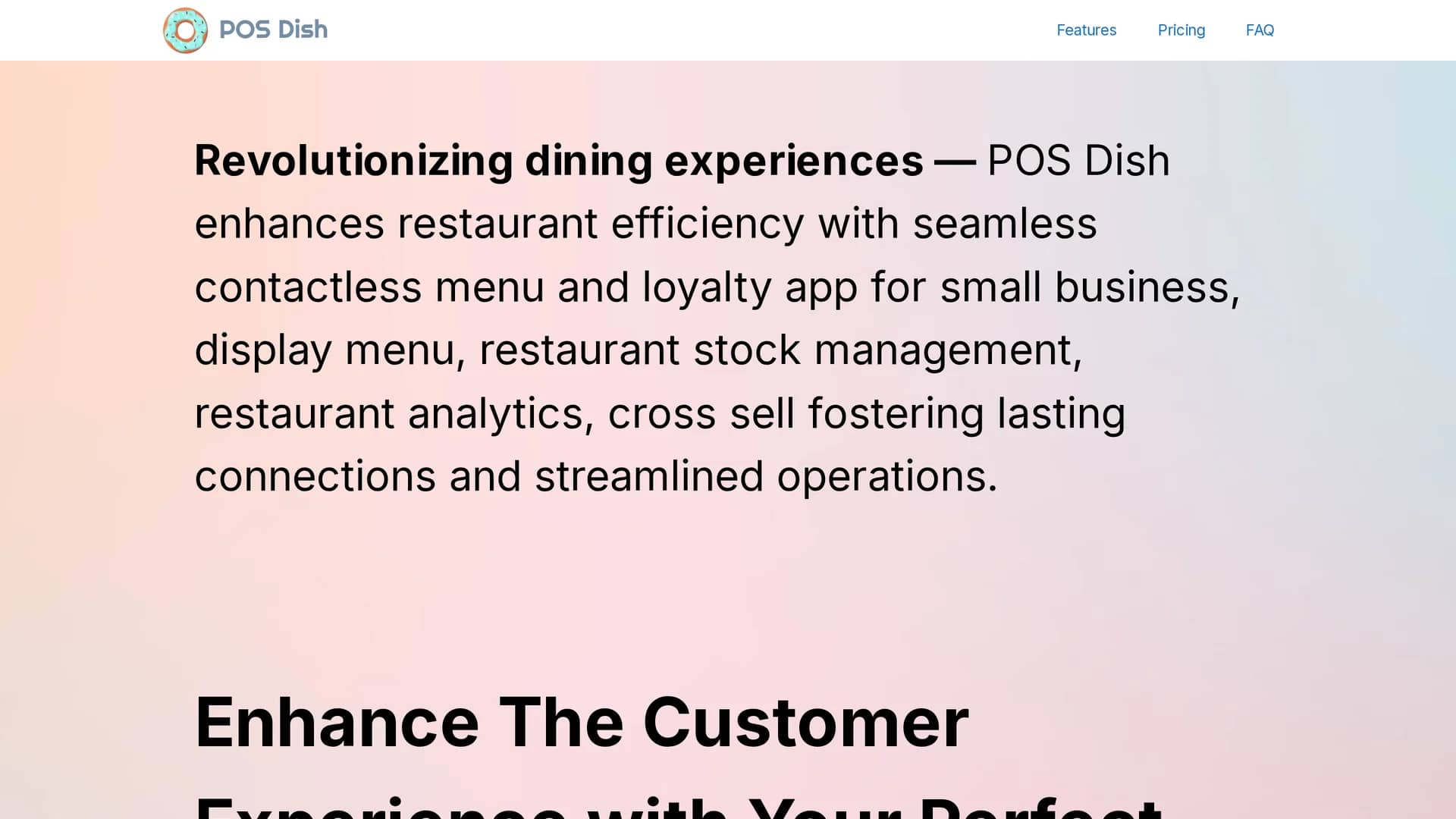pos-dish homepage