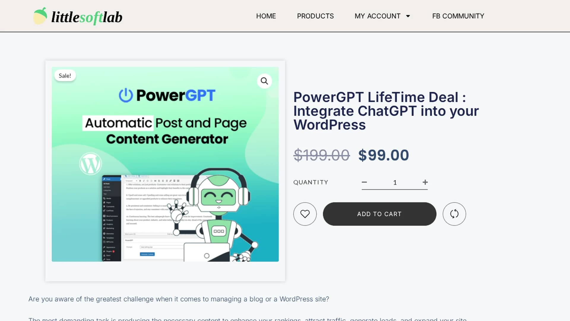 powergpt homepage