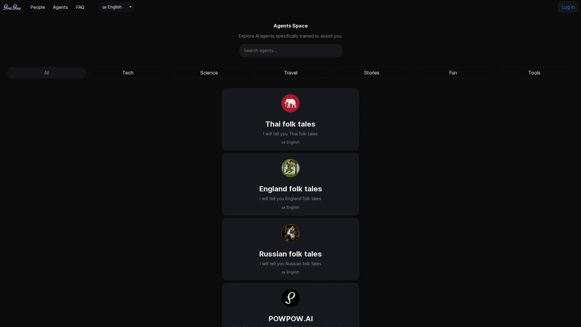 powpow homepage
