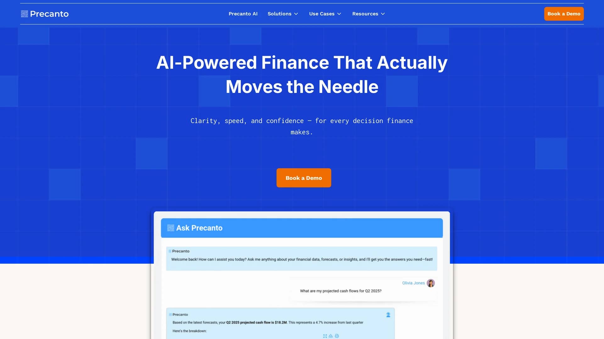 precanto homepage