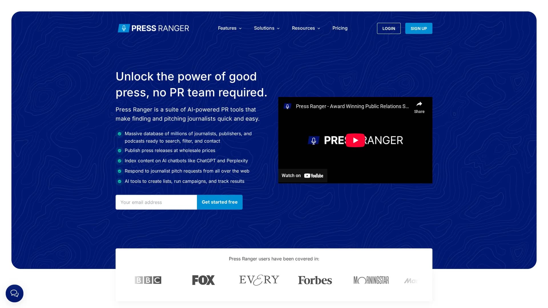 press-ranger homepage
