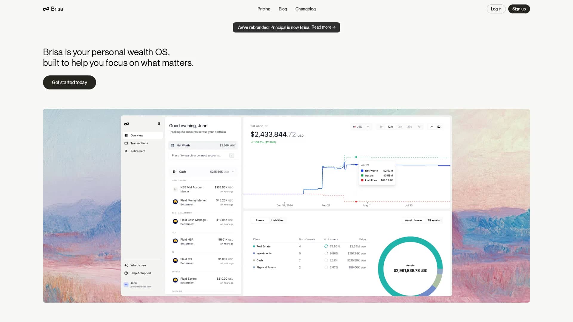 principal homepage