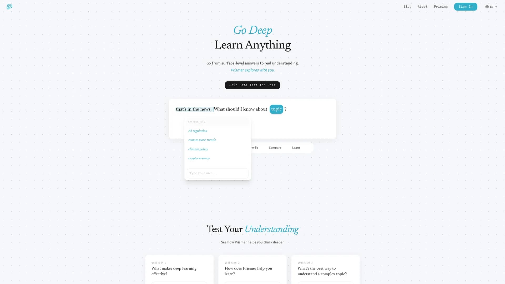 prismer-ai homepage