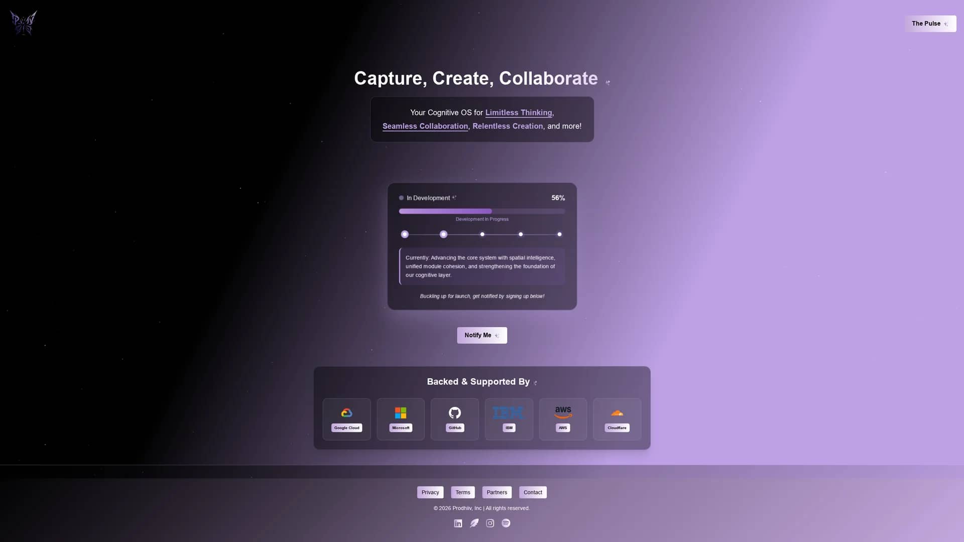 prodhiiv homepage