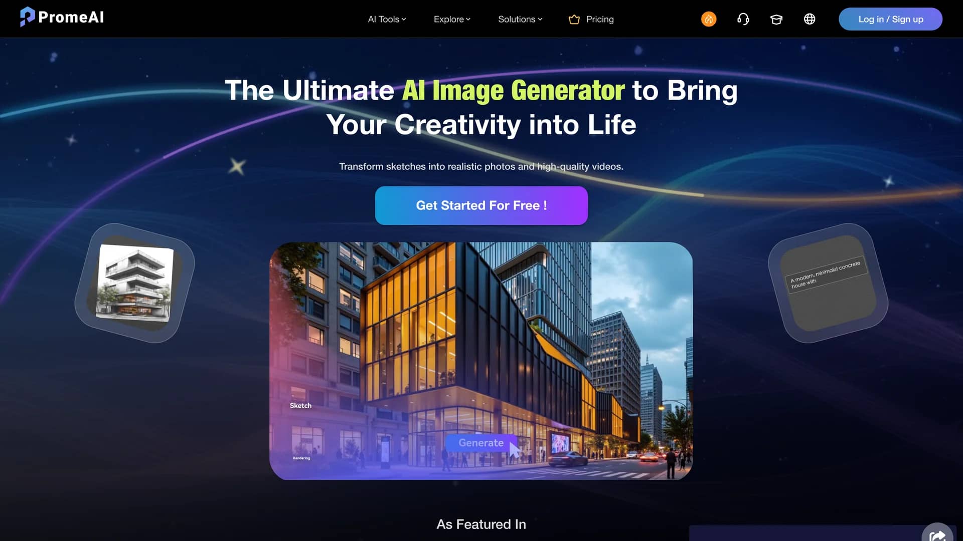 promeai homepage