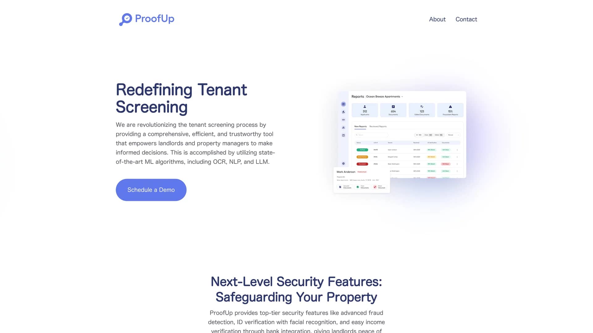 proofup homepage