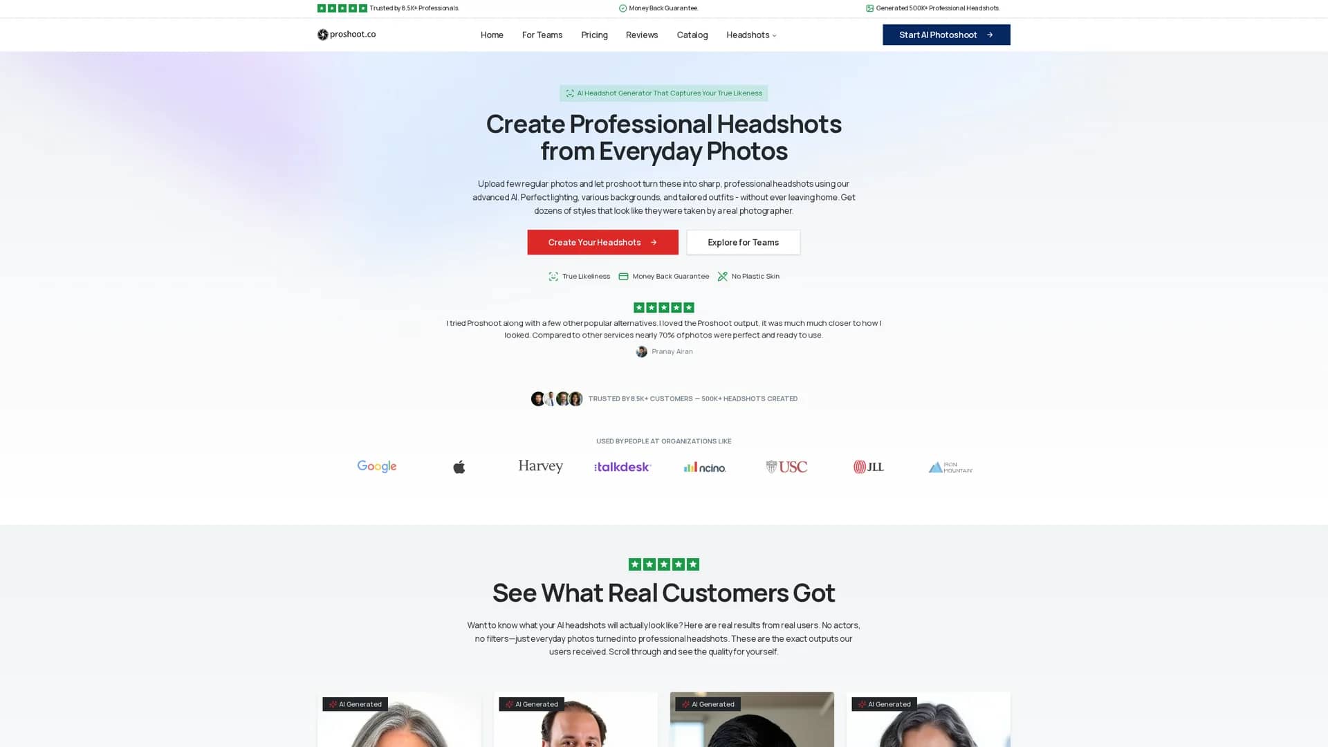 proshoot-co homepage