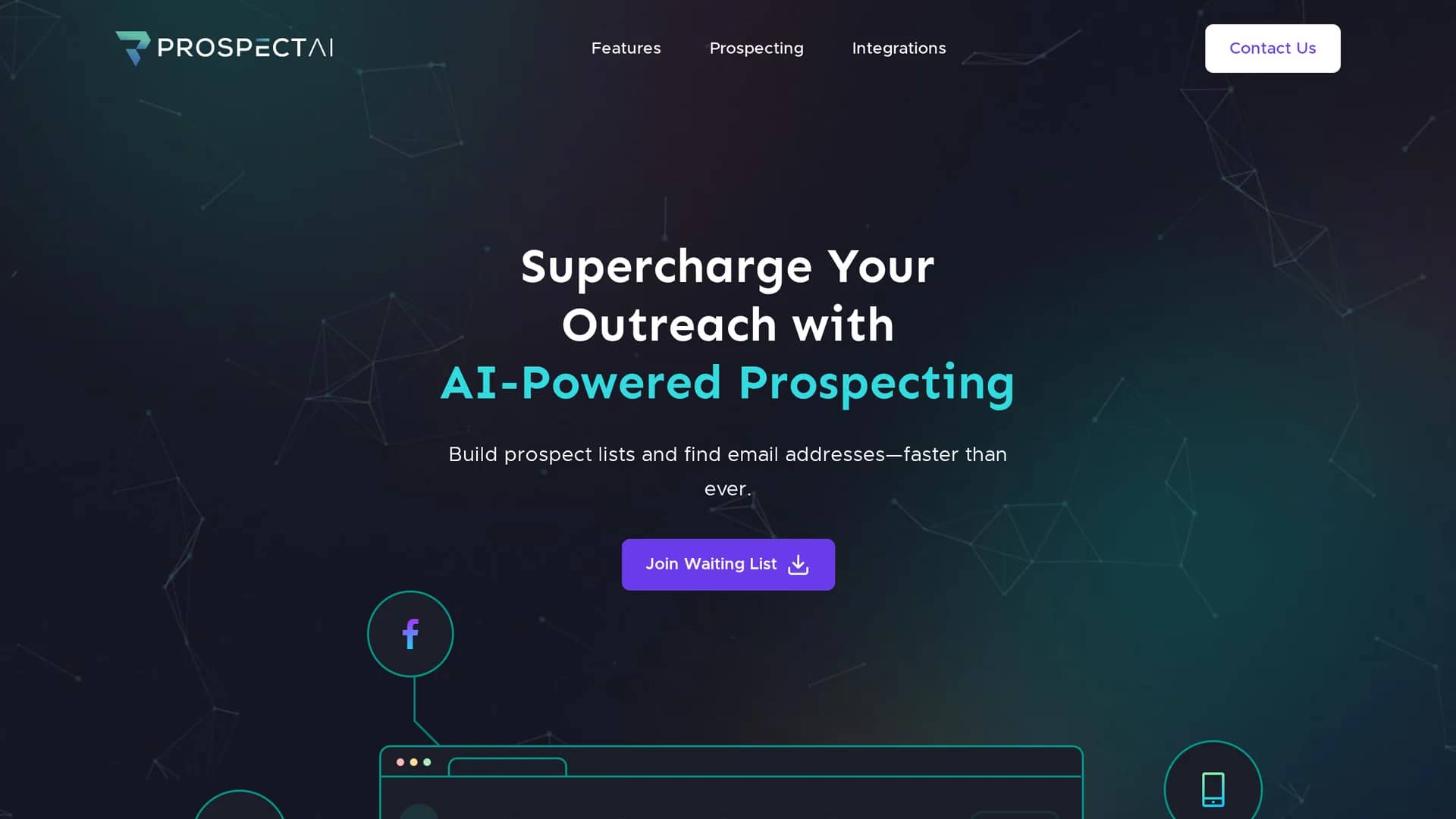 prospect-ai homepage