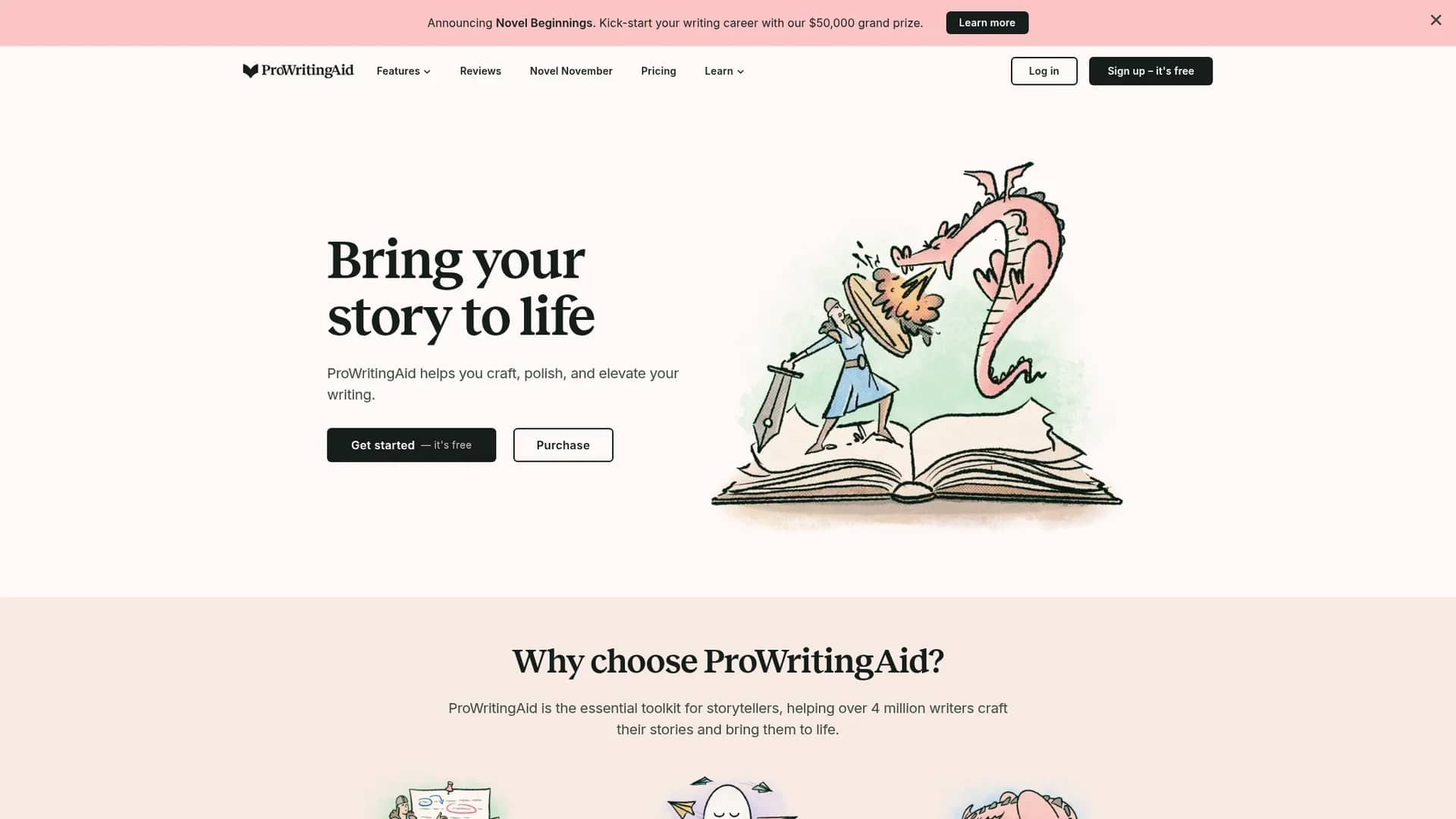prowritingaid homepage