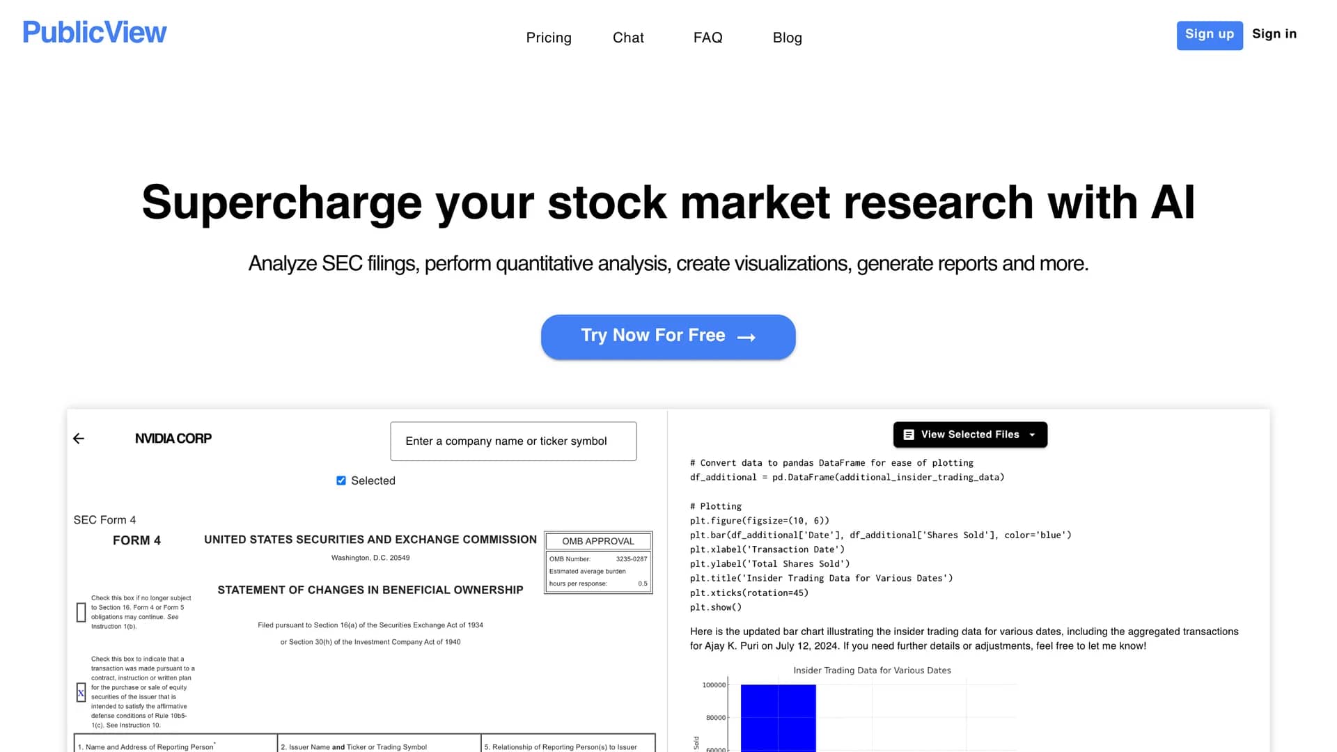 publicview homepage