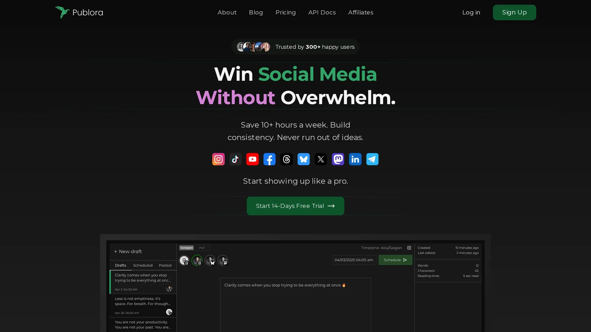 publora homepage