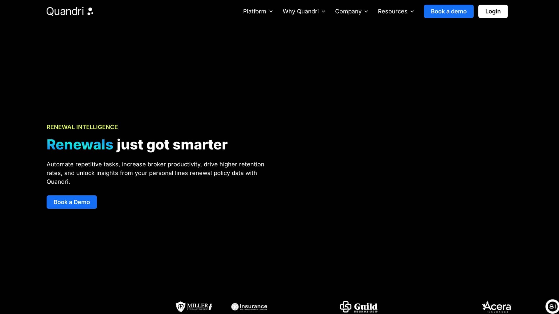 quandri homepage