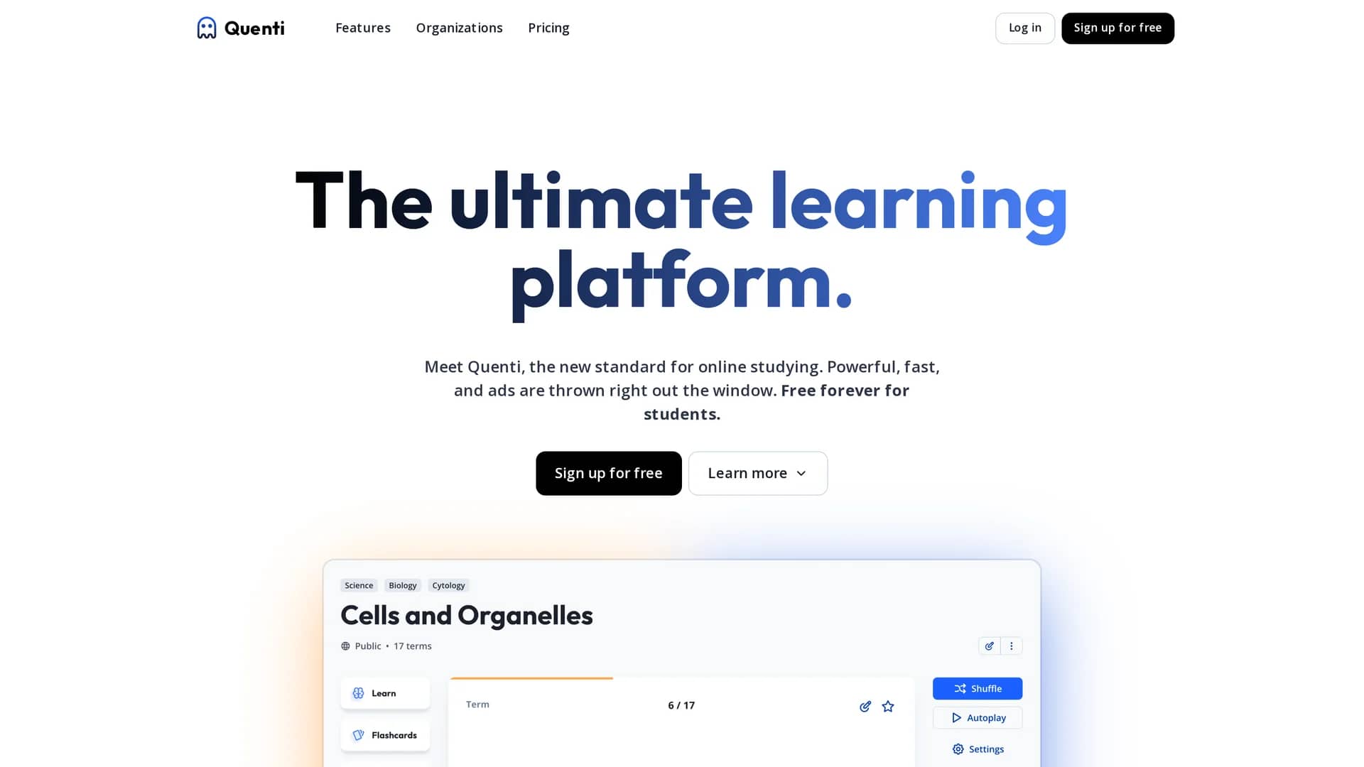 quenti homepage