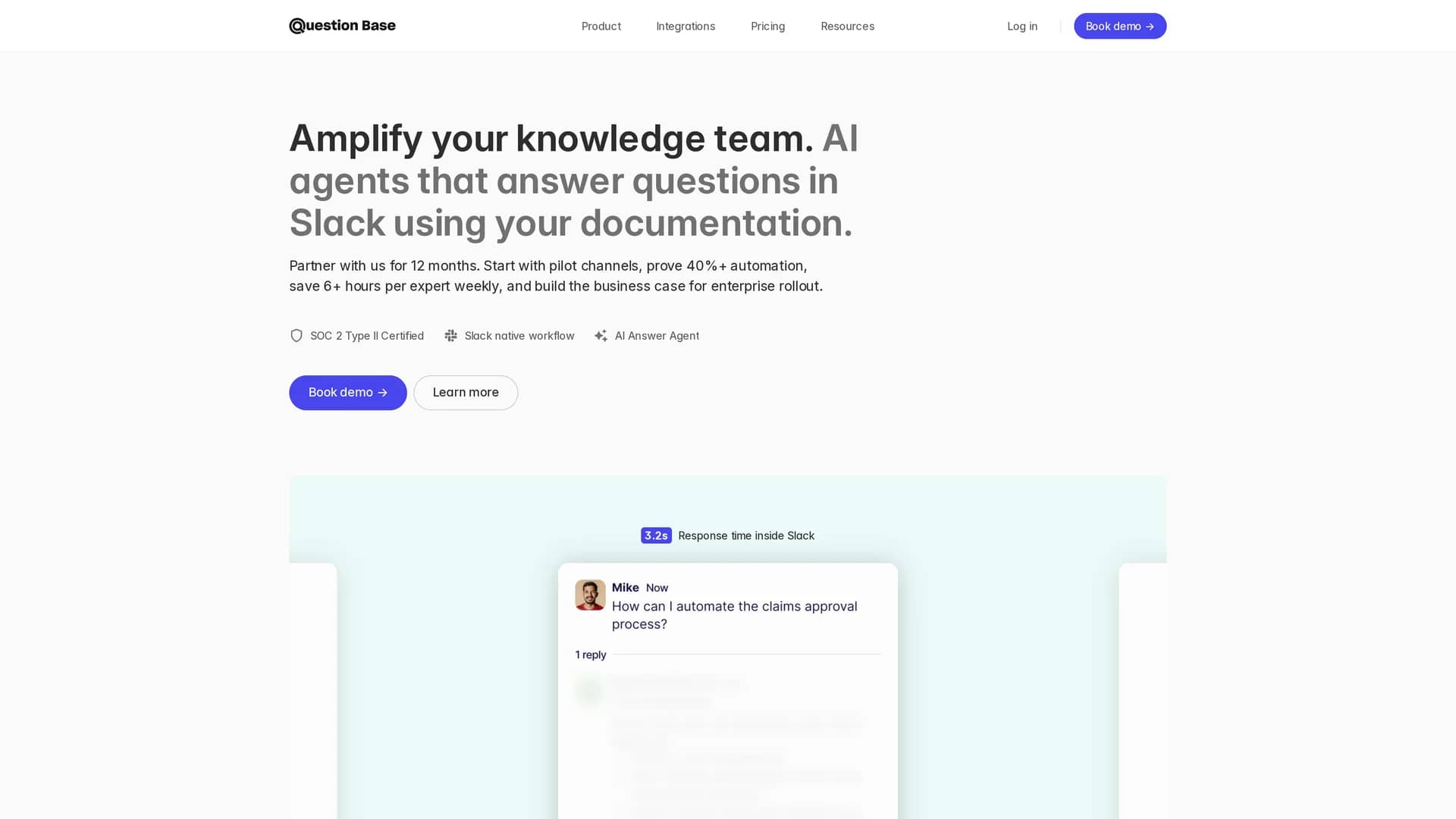 question-base homepage