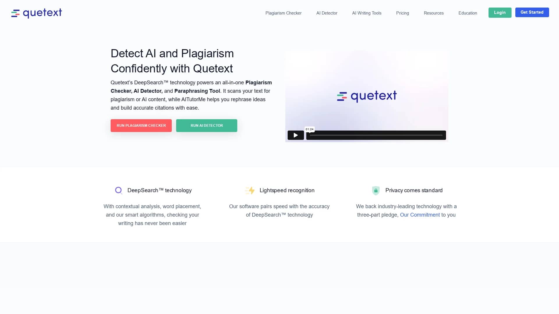 quetext homepage