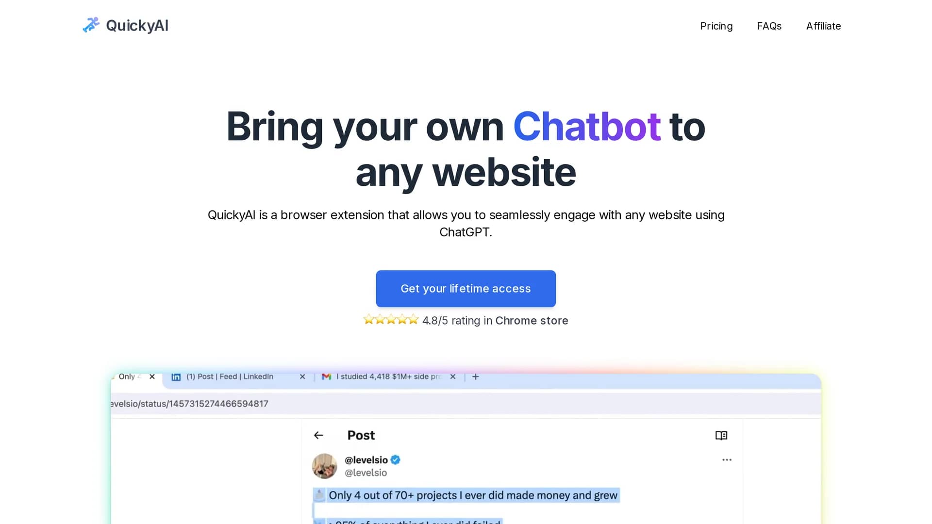 quickyai homepage