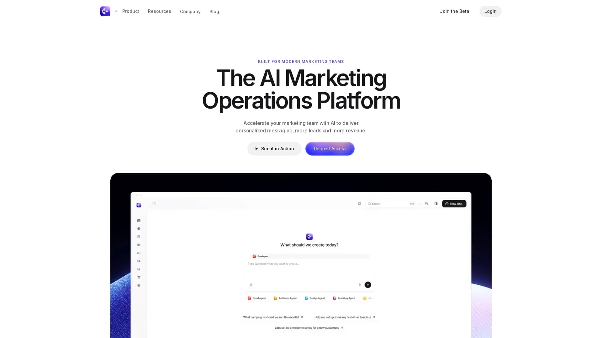 quotient homepage
