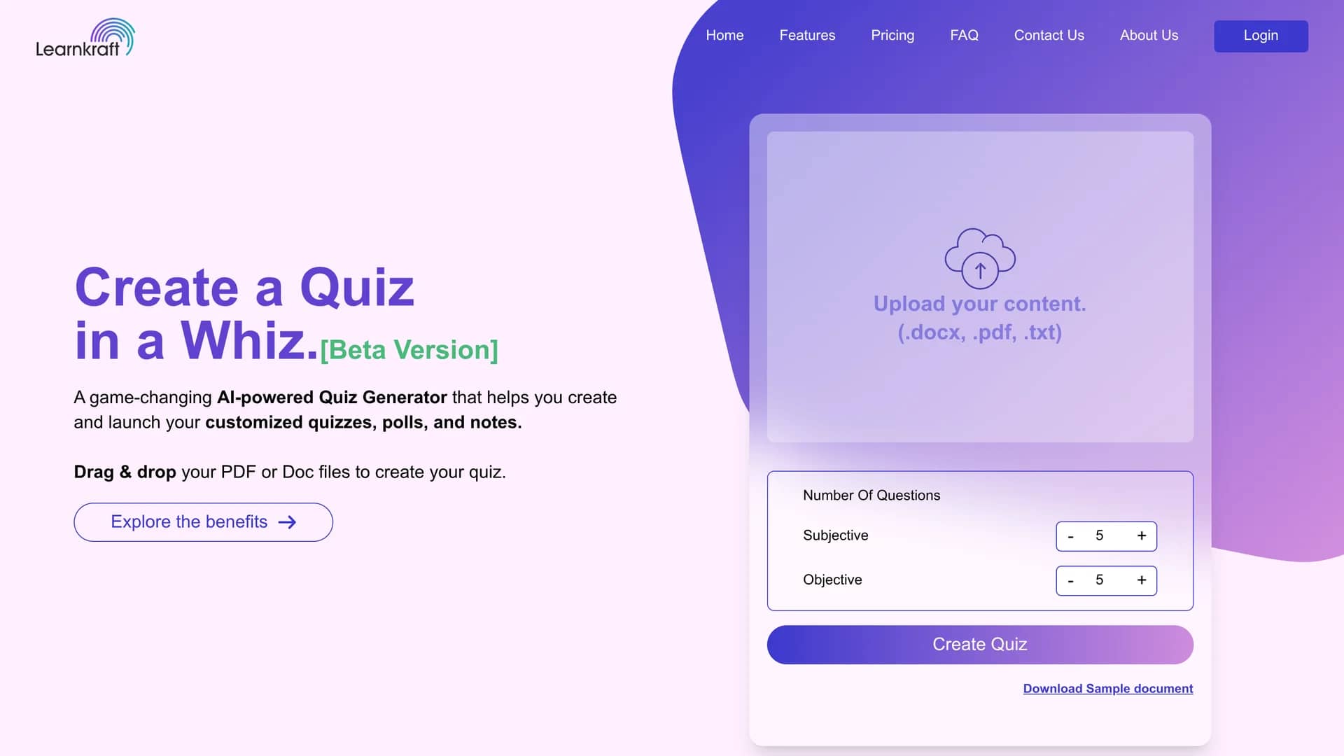 qz-kraft homepage