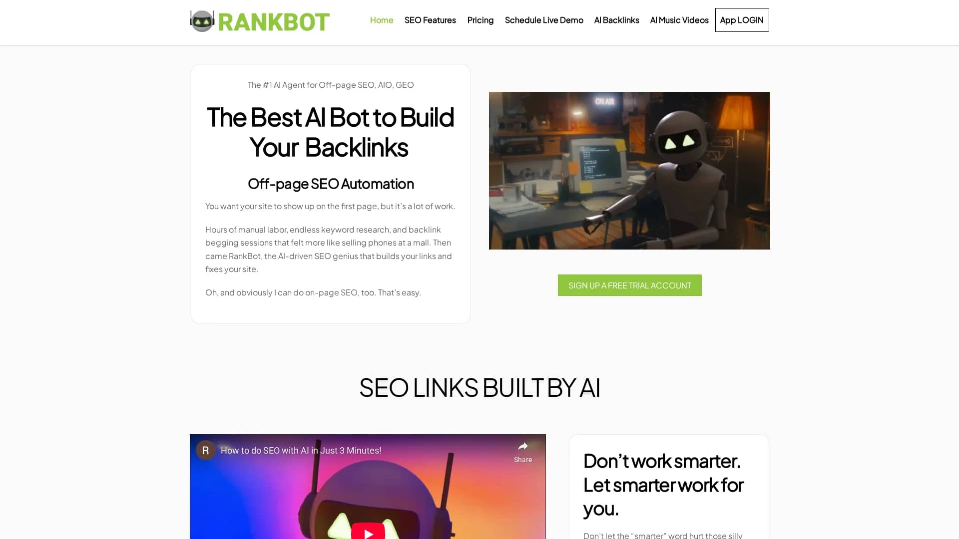 rankbot homepage