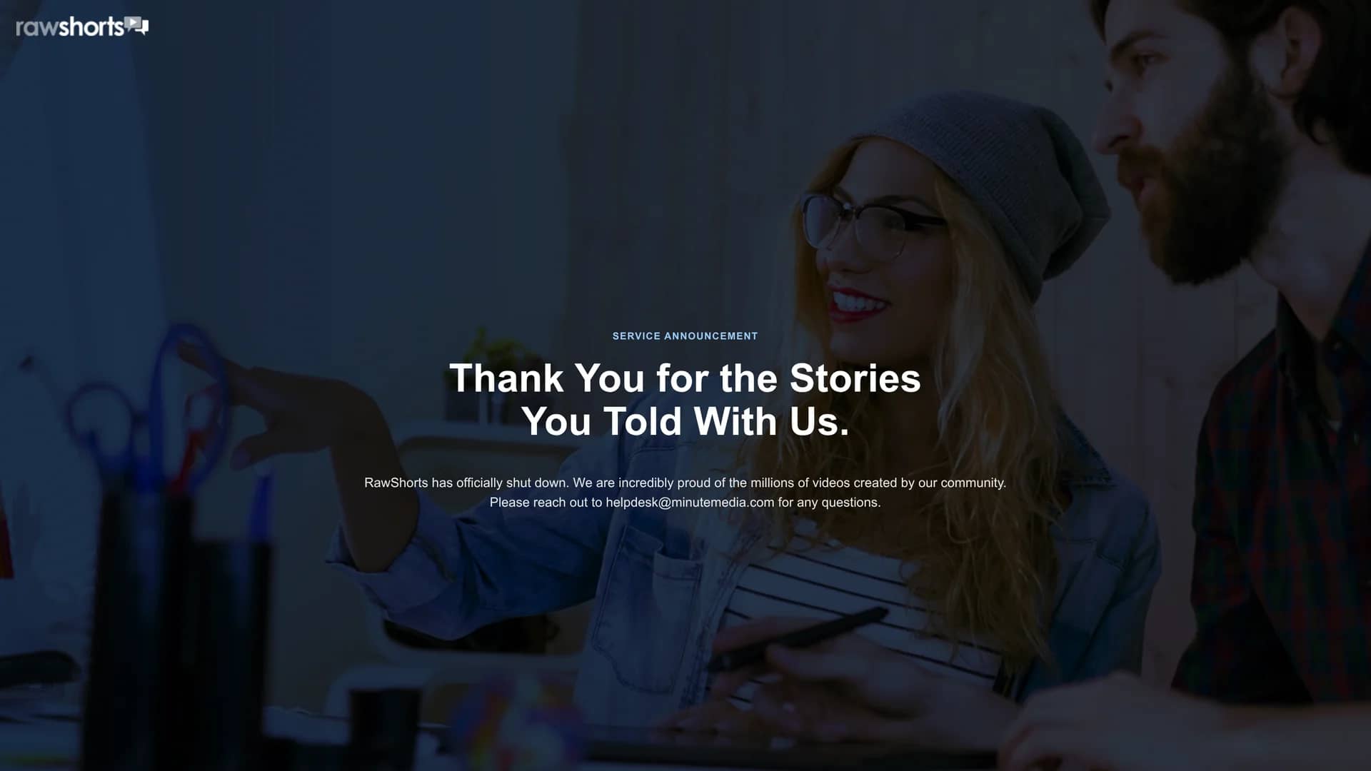 raw-shorts homepage