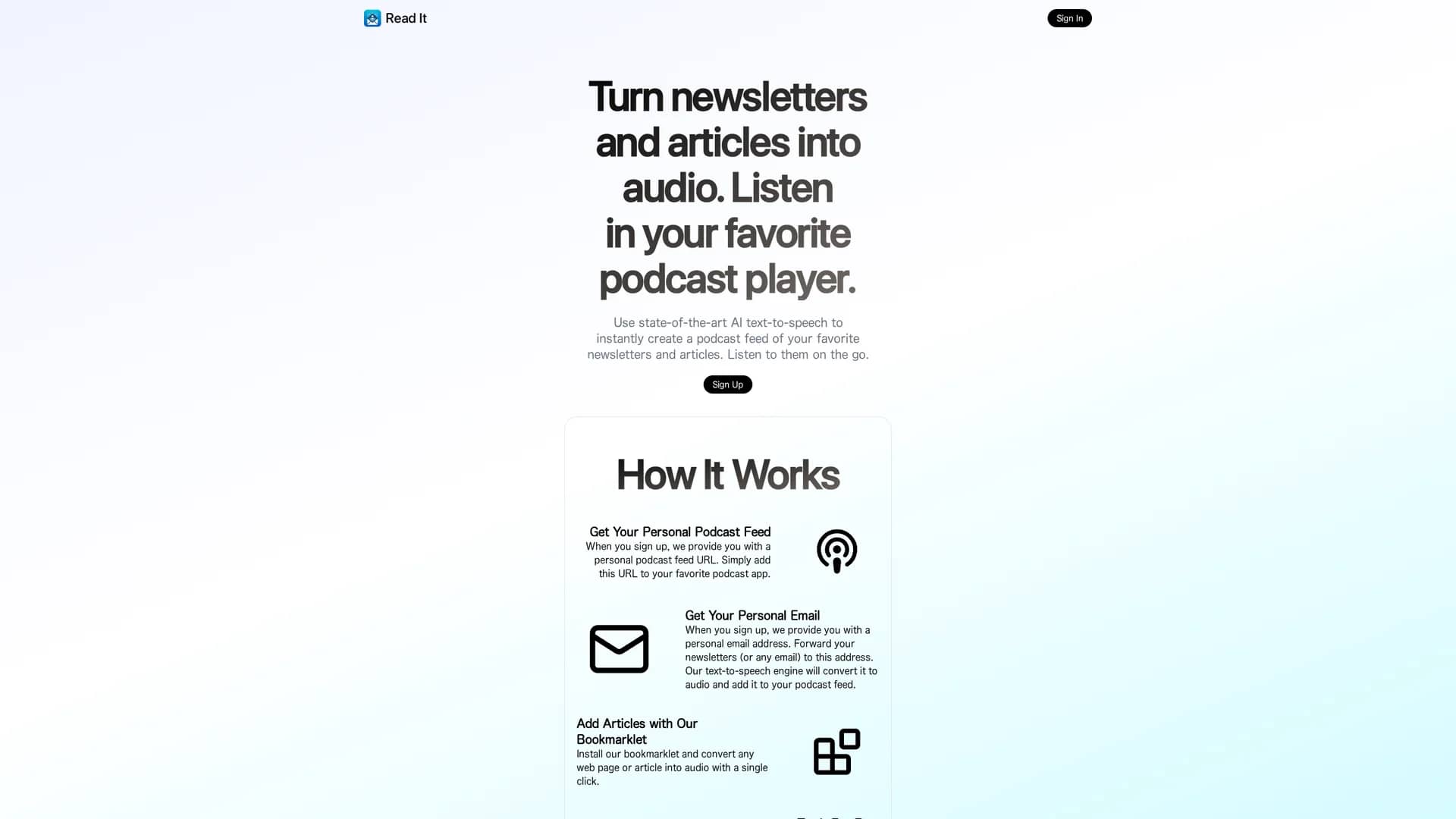 read-it homepage