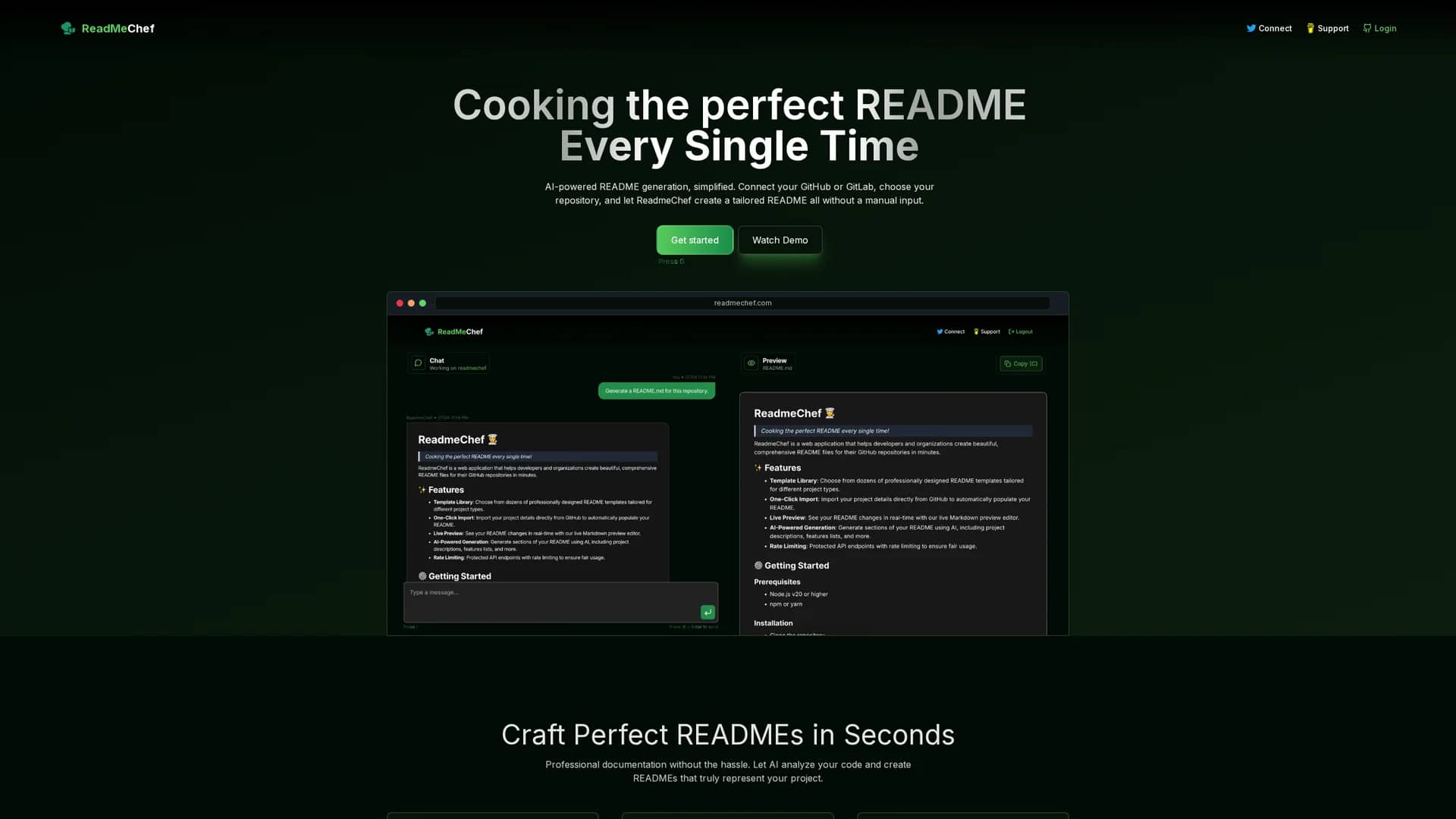readmechef homepage