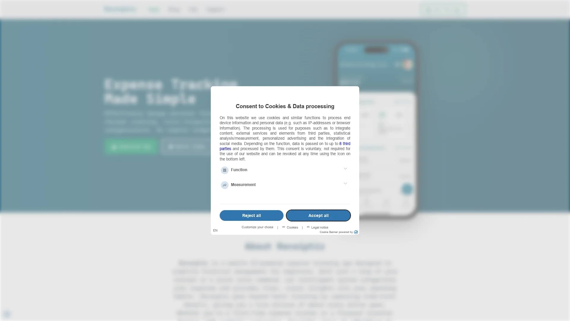 receiptix homepage