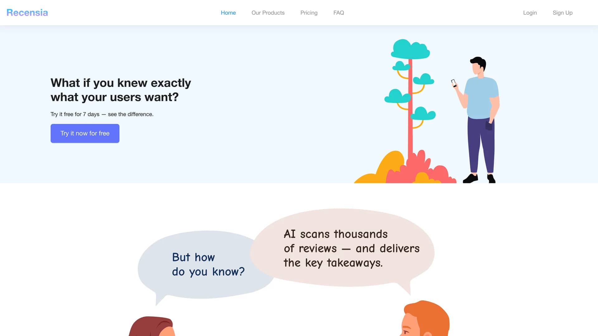 recensia homepage