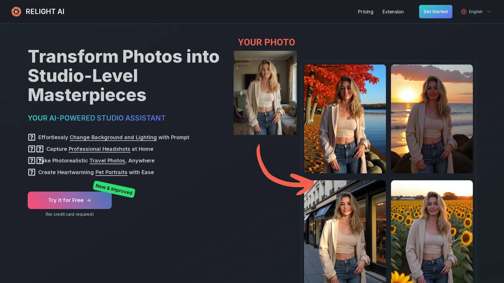 relight-ai homepage