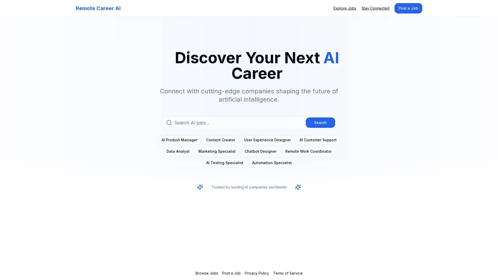 remote-career homepage