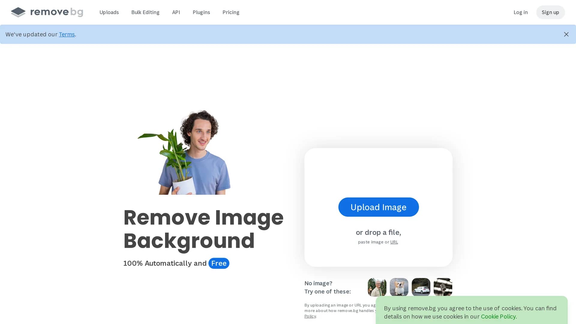 remove-bg-ai homepage